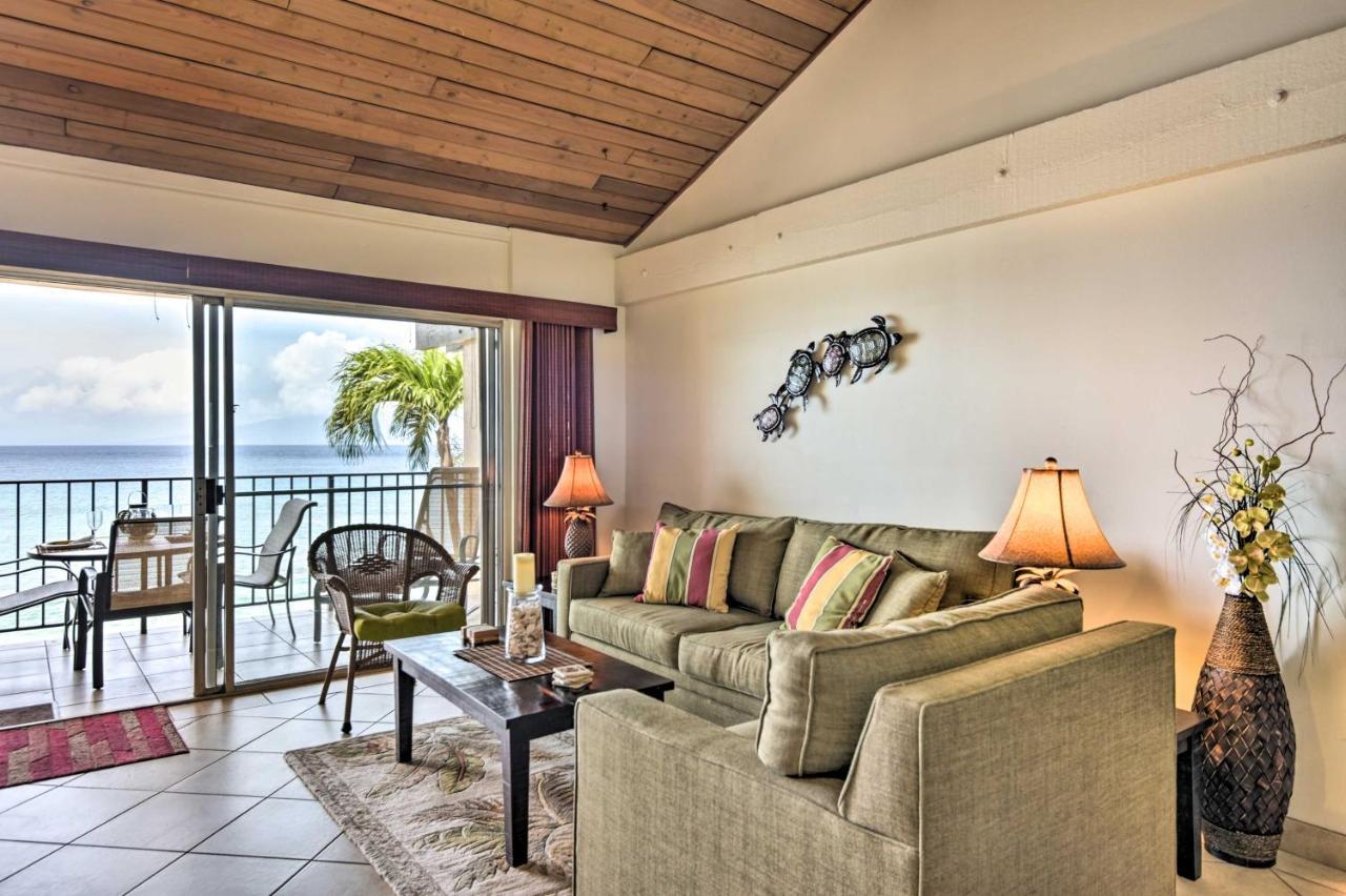 Beachfront Lahaina Condo - Featured On Hgtv! Kahana Eksteriør bilde