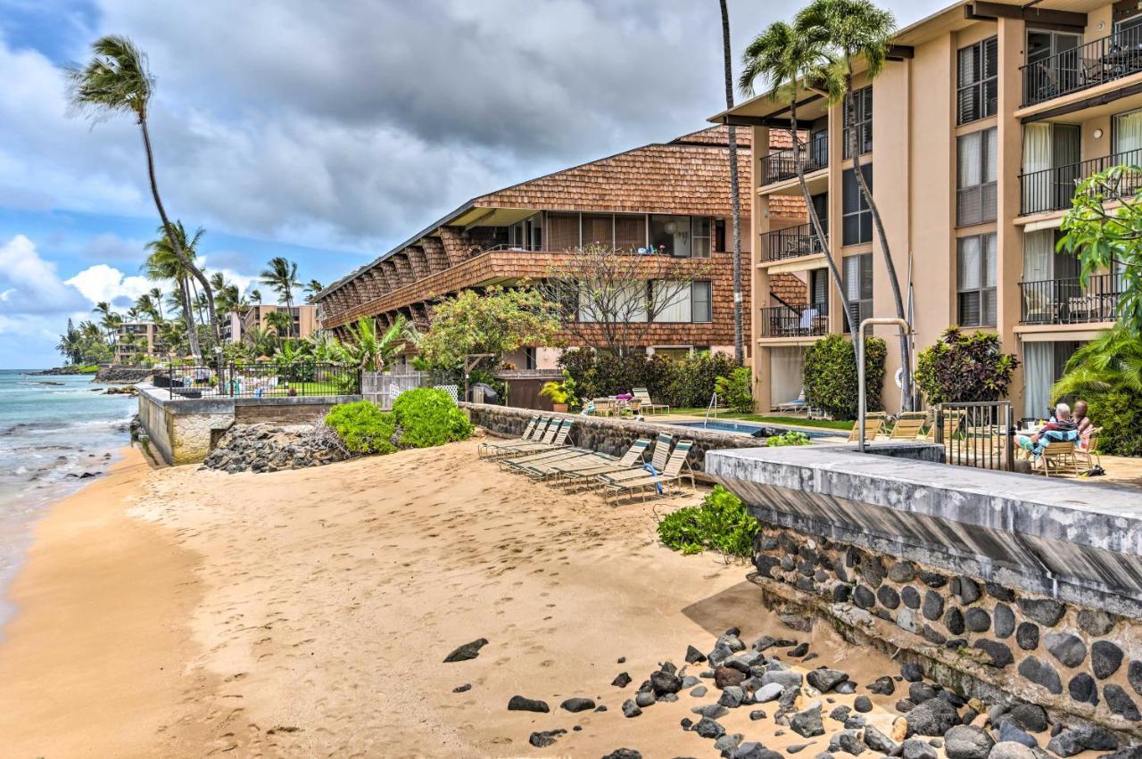 Beachfront Lahaina Condo - Featured On Hgtv! Kahana Eksteriør bilde