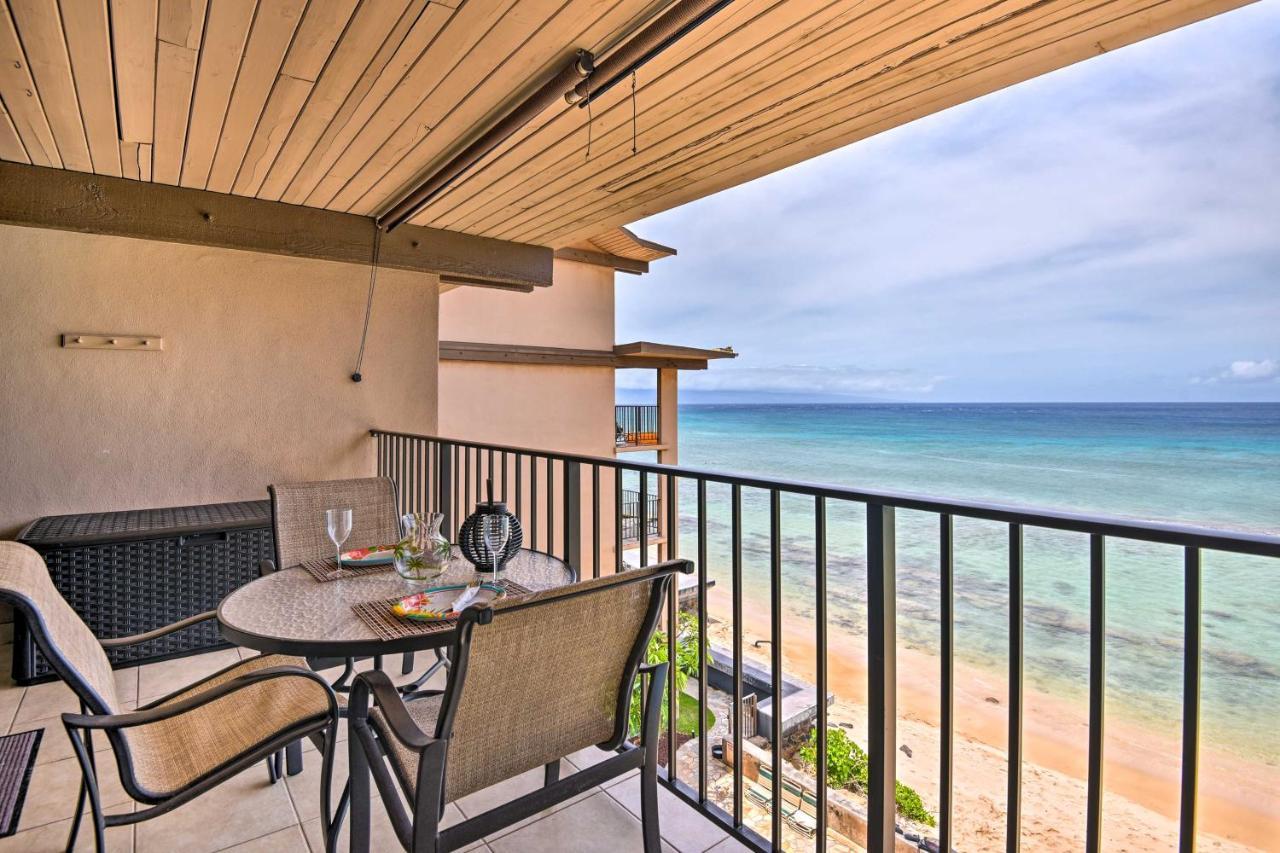 Beachfront Lahaina Condo - Featured On Hgtv! Kahana Eksteriør bilde