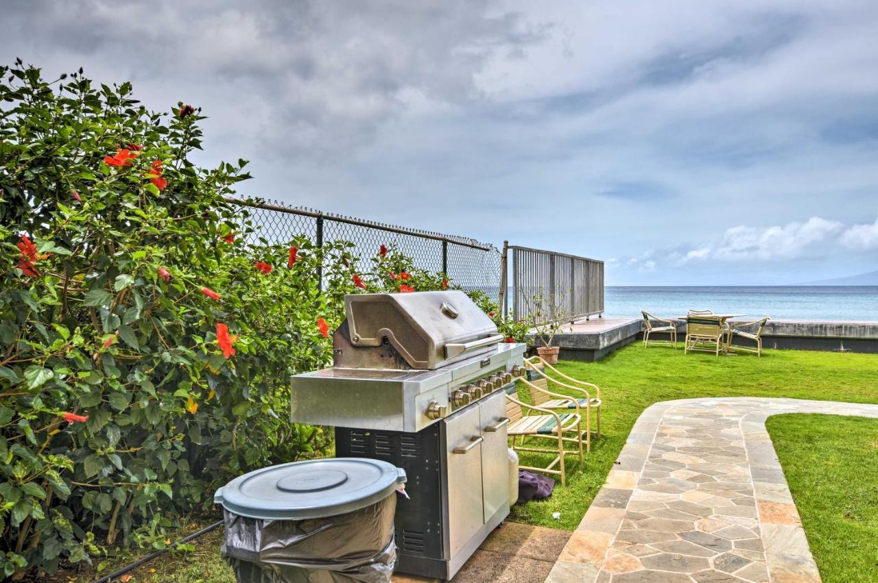 Beachfront Lahaina Condo - Featured On Hgtv! Kahana Eksteriør bilde
